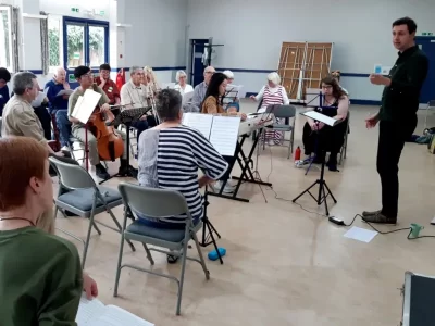 An Early music workshop