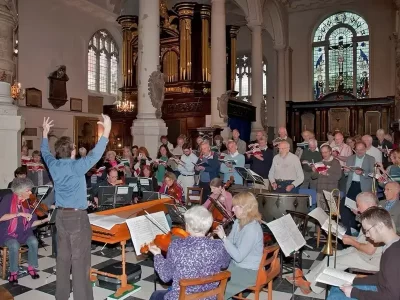 An Early music performance